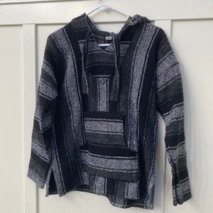 Brand Unknown Black and White Drug Rug